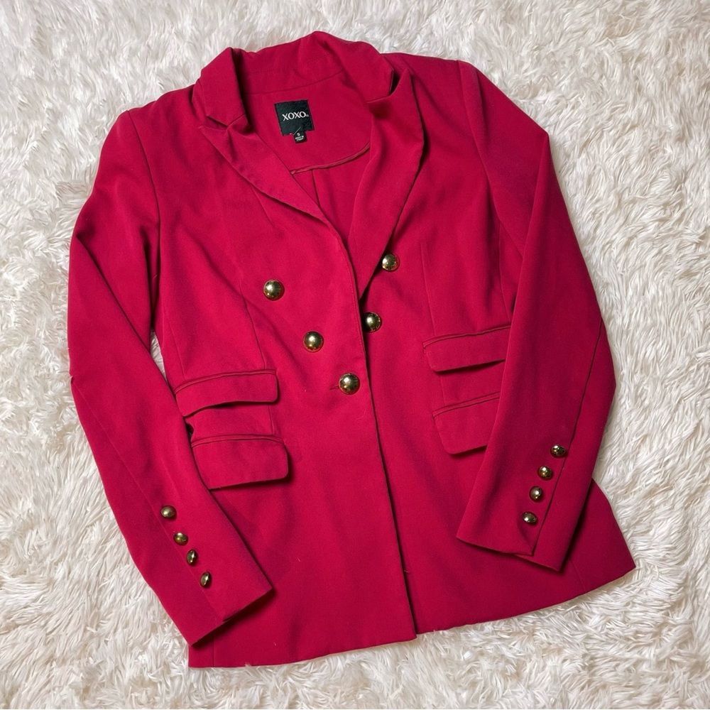 Lipstick Red Blazer 💄💋